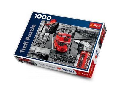 Trefl Puzzle Londýn koláž 1000 dílků