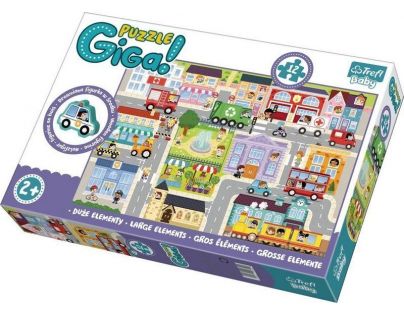 Trefl Puzzle Mesto Gigantic 12 ks