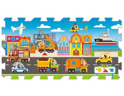 Trefl Puzzle penové Dopravné prostriedky