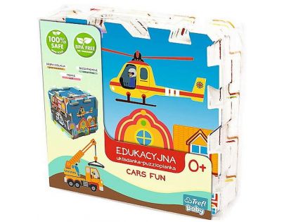 Trefl Puzzle penové Dopravné prostriedky