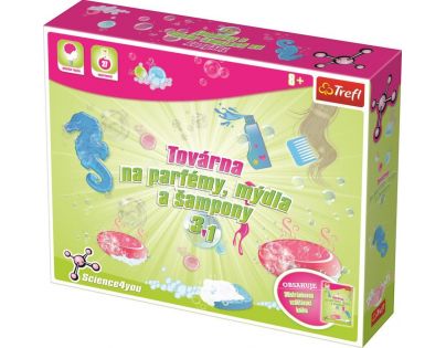 Trefl Továreň na parfumy, mydlá a šampóny XXL a spoločenská hra Frozen zadarmo