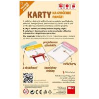 TRÉNING PAMÄTI: KARTY NA CVIČENIE PAMÄTI Náučná hra SK 4