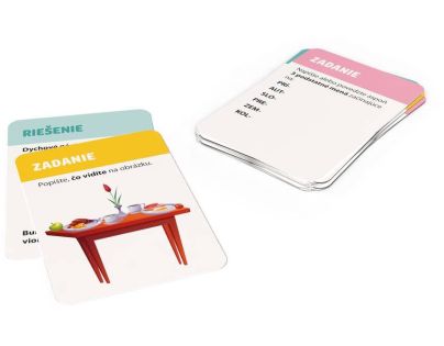 TRÉNING PAMÄTI: KARTY NA CVIČENIE PAMÄTI Náučná hra SK