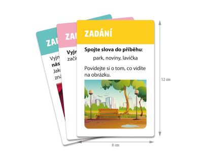 TRÉNING PAMÄTI: KARTY NA CVIČENIE PAMÄTI Náučná hra