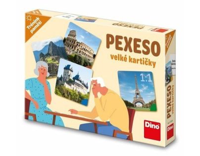 TRÉNING PAMÄTI: PAMIATKY Pexeso