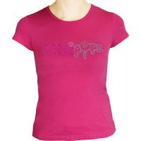 Tričko Lollipopz s kamienkovou aplikáciou ružové, veľkosť 140 cm (10 rokov) 2