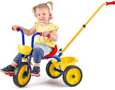Merkur Trojkolka Baby Trike s vodiacou tyčou