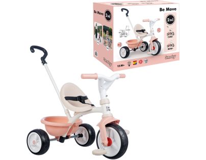 Trojkolka Be Move ružová
