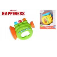 Trumpeta na baterie se zvukem a světlem Babys Happiness Trumpeta na baterie se zvukem a světlem Babys Happiness