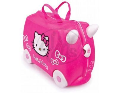 Trunki 0131TR - Trunki Kufřík + odrážedlo Hello Kitty (2 v 1)