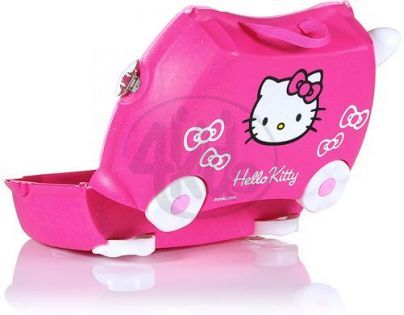 Trunki 0131TR - Trunki Kufřík + odrážedlo Hello Kitty (2 v 1)