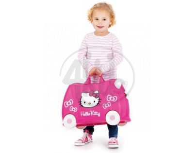 Trunki 0131TR - Trunki Kufřík + odrážedlo Hello Kitty (2 v 1)