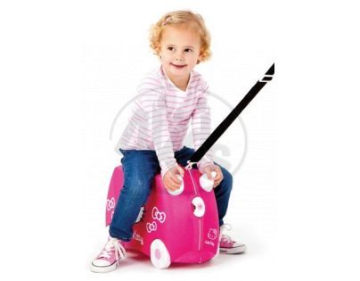 Trunki 0131TR - Trunki Kufřík + odrážedlo Hello Kitty (2 v 1)