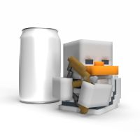 Tubbz kačička Minecraft - Skeleton (prvá edícia) 5