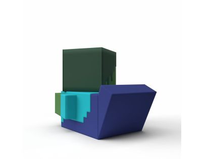 Tubbz kačička Minecraft - Zombie (prvá edícia)