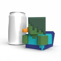 Numskull Tubbz kačička Minecraft Zombie 5