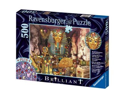 Ravensburger 14946 - Tutenchamun třpytivý 500 dílků