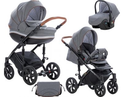 Tutis Kočárek Mimi Style 3 v 1 Grey Rhombus