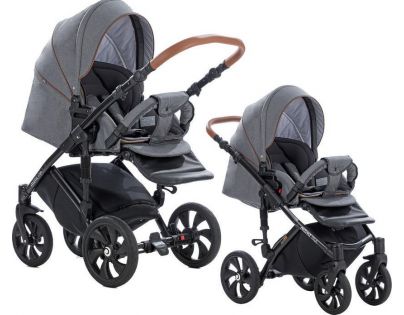 Tutis Kočárek Mimi Style 3 v 1 Grey Rhombus