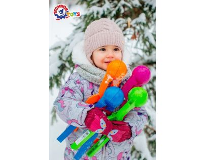 Nádoba na tvorbu snehové gule plast
