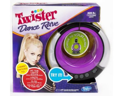 Hasbro A2975 - TWISTER RAVE DANCE CZ/SK