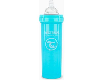 Twistshake Dojčenská fľaša Anti-Colic 330 ml pastelovo modrá