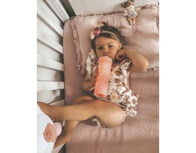 Twistshake Dojčenská fľaša Anti-Colic 330 ml pastelovo modrá