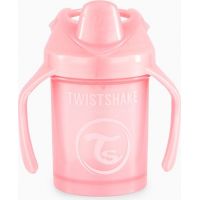 Twistshake Učiaci netečúci hrnček 230 ml pastelovo ružový 2