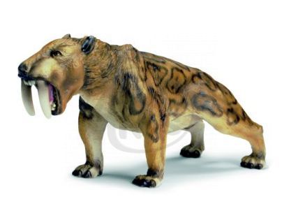 Schleich 16520 - Prehistorické zvířátko - Tygr šavlozubý