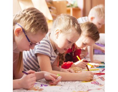 Pexi Obrúsky vyfarbovacie Zoo 12 ks