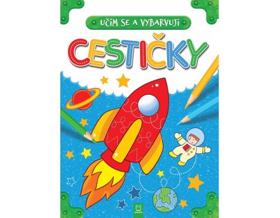 Učím sa a vyfarbujem. Cestičky