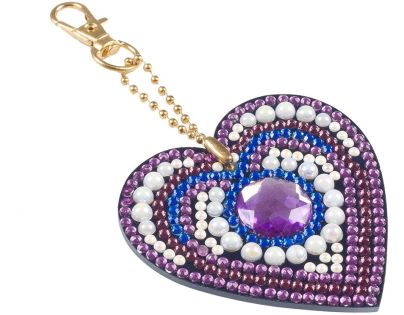 Vyrob si svoju kľúčenku pomocou kamienkov Diamond