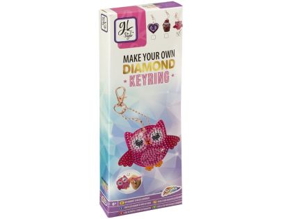 Vyrob si svoju kľúčenku pomocou kamienkov Diamond