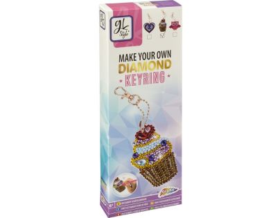 Vyrob si svoju kľúčenku pomocou kamienkov Diamond