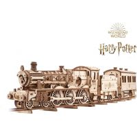 Ugears 3D drevené mechanické puzzle Harry Potter Rokfortský expres