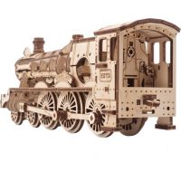 Ugears 3D drevené mechanické puzzle Harry Potter Rokfortský expres 5