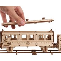 Ugears 3D drevené mechanické puzzle Harry Potter Rokfortský expres 6