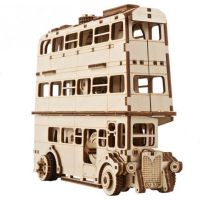 Ugears 3D drevené mechanické puzzle Harry Potter Rytiersky autobus 3