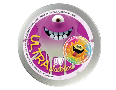 Ultra Plastelína 80g UV fialová