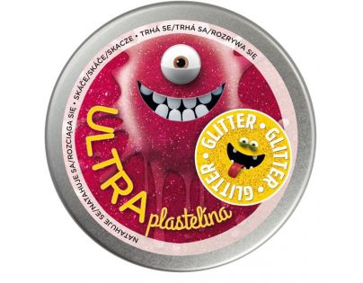 Ultra Plastelína Glitter Růžová