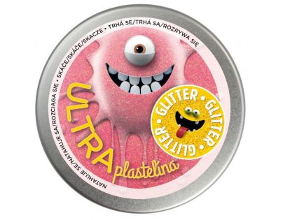 Ultra Plastelína Glitter Růžová