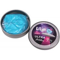 Ultra Plastelína Lilly & Pigy, galaktická 50 g modrá 2