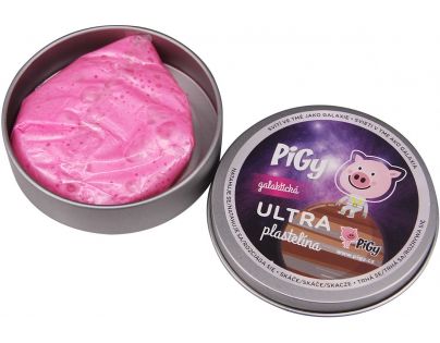 Ultra Plastelína Lilly & Pigy, galaktická 50 g růžová