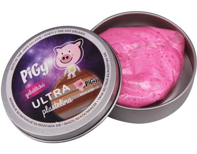 Ultra Plastelína Lilly & Pigy, galaktická 50 g růžová