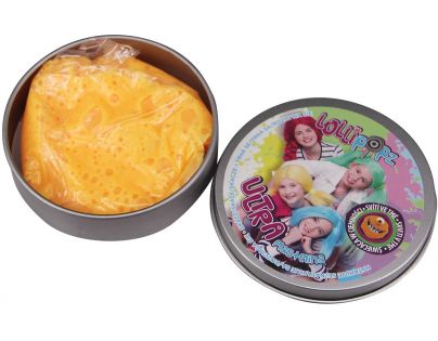 Ultra Plastelína Lollipopz, svietiace v tme, 50 g oranžová