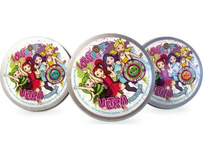 Ultra Plastelína Lollipopz, svietiace v tme, 50 g žltá