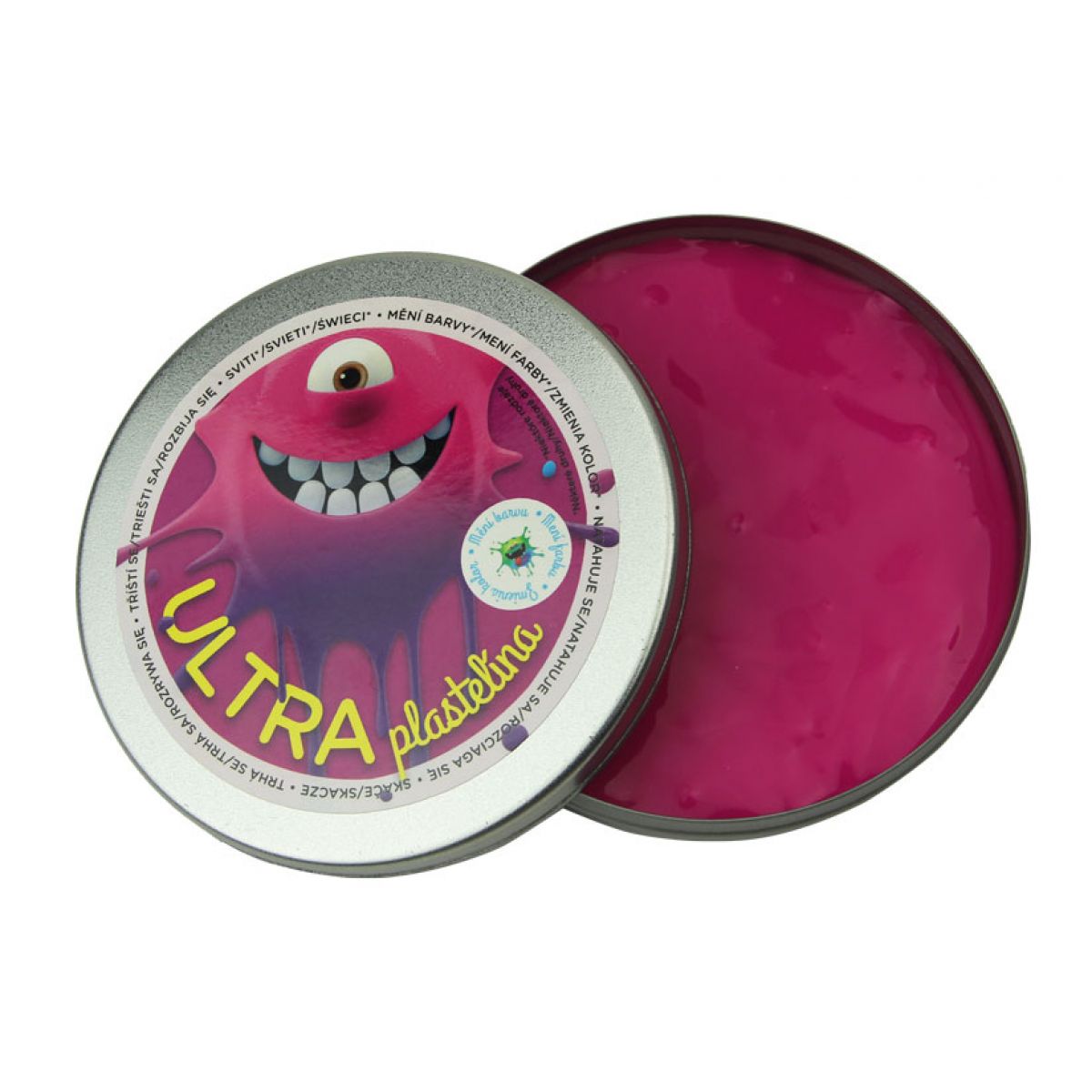 Ultra Plastelína Meniaca 80g - Ružová