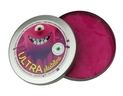 Ultra Plastelína Meniaca 80g - Ružová