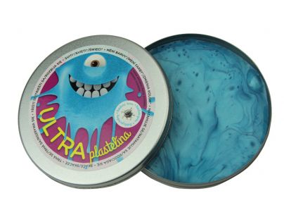 Ultra Plastelína Metalická 80g - Modrá