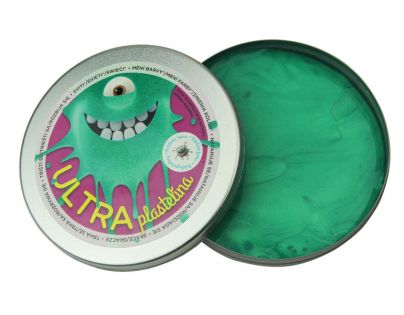 Ultra Plastelína Metalická 80g - Pastelová zelená